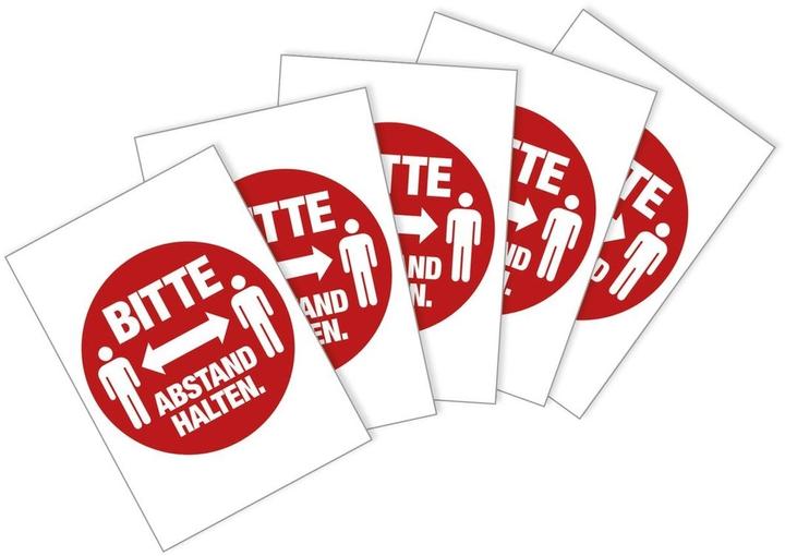 Actual product image HERMA Information label