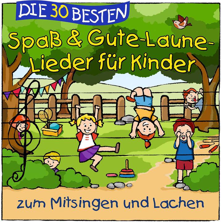 Actual product image The 30 best fun & good mood songs for kids (Summerland, Simone/Luck, Karsten/TheKita-Frogs, German)