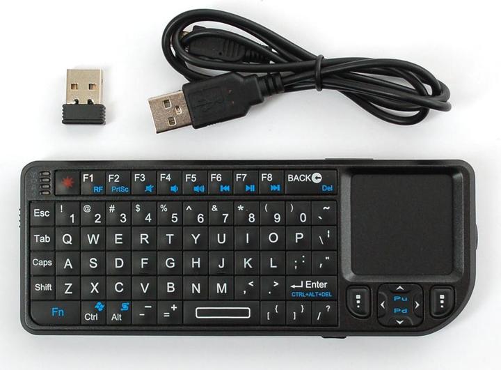 Produktbild Rii Ultra Mini Keyboard (DE, Kabellos)