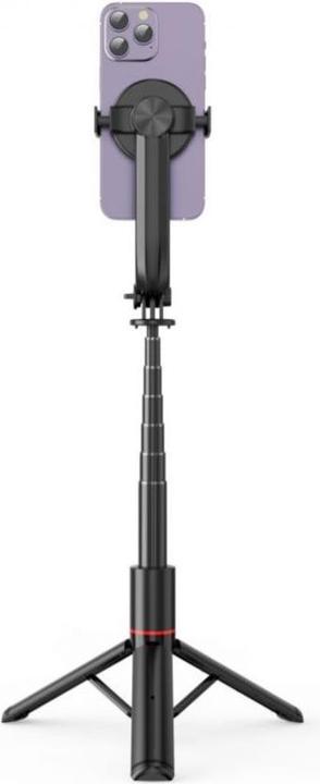 Produktbild Tech-Protect L04S Bluetooth selfie stick with tripod up to 95cm and 360 head - black