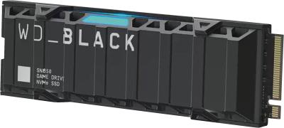 Actual product image WD Black SN850 with Heatsink for PS5 (2000 GB, M.2 2280)