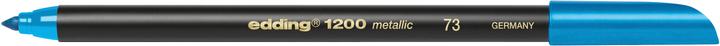 Actual product image Edding Fibre Pen Metallic Colour Pen (Blue, 1 x)