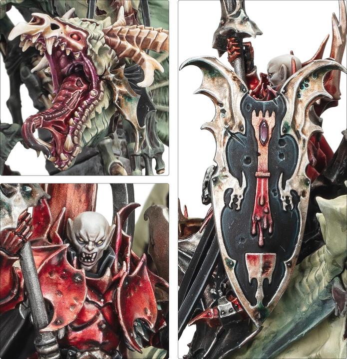 Produktbild Games Workshop Warhammer AoS - Soulblight Gravelords Prince Vhordrai Seigneur du Fort Pourpre (Kunststoff)