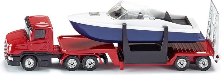 Actual product image Siku Low loader with boat