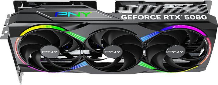 Image du produit PNY GeForce RTX 5080 ARGB Epic-X RGB Overclocked Triple Fan (16 Go)