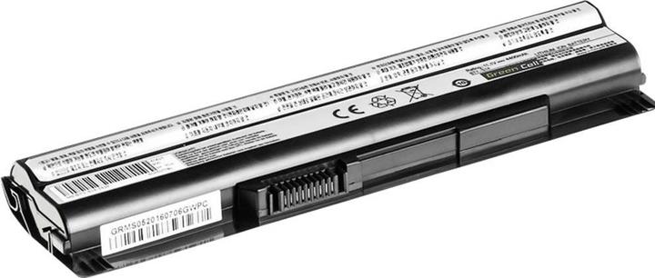 Produktbild GreenCell MS05 - Akku - MSI - CR650 CX650 FX600 GE60 GE70 (6 Zellen, 4400 mAh)