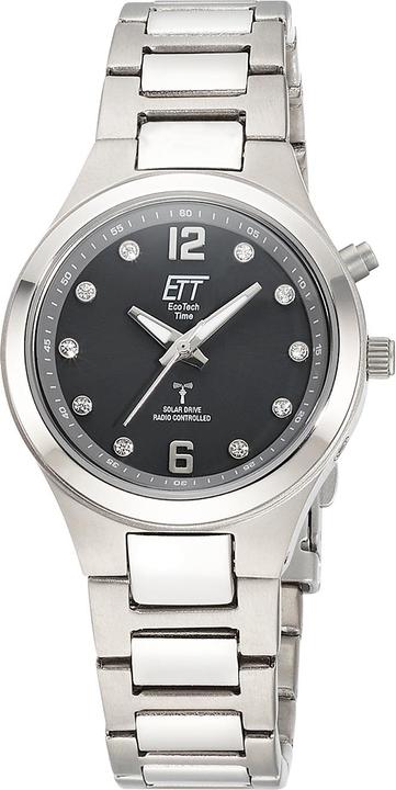 ETT ELT-11466-24M Solar Drive Funkuhr Everest Damenuhr 34mm 5ATM (Funkuhr, 34 mm)