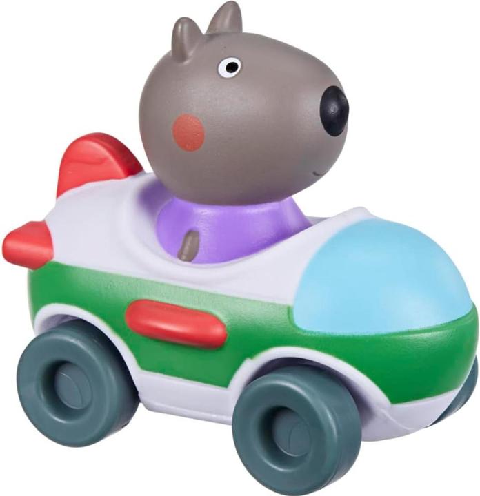 Actual product image Hasbro Peppa Pig Danny Hund mit Fahrzeug 8cm Figur