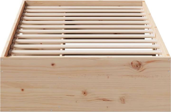 Image du produit VidaXL Lit de jour sans matelas 100x200 cm en pin massif Canapé-lit (100 x 200 cm)