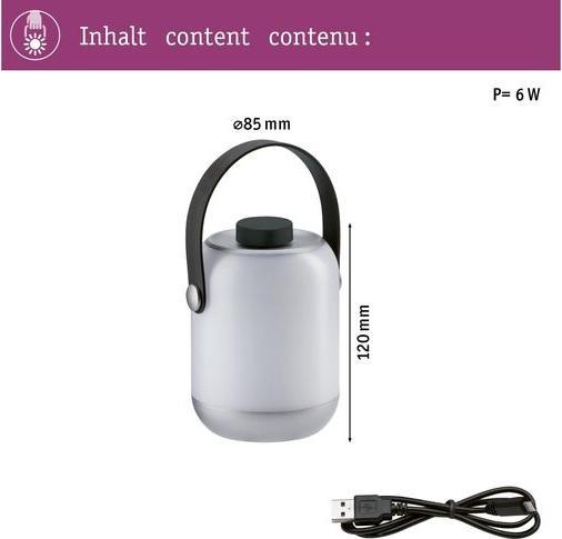 Produktbild Paulmann Clutch (172 lm, IP44)