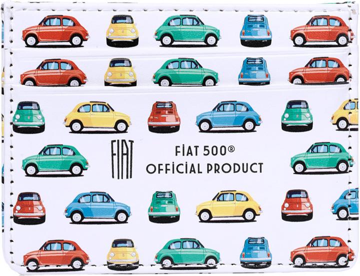Image du produit Puckator Porte-cartes de crédit Fiat 500 Retro en tissu avec protection RFID sans contact