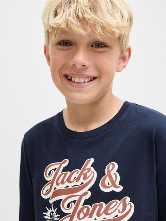 Immagine prodotto Jack & Jones Jjelogo Tee Ls O-Nec 2 Col Aw25 Noos Jnr (164)