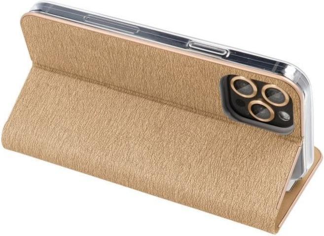Produktbild Partner Telecom Book case OEM LUNA Book Gold for iPhone 7 Plus / 8 Plus gold (Apple iPhone 7 Plus)
