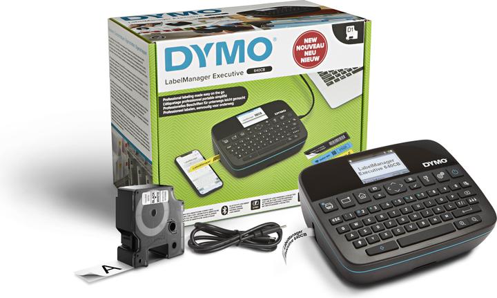 Dymo LabelManager 640CB 6/9/12/19/24mm D1 tapes Qwertz