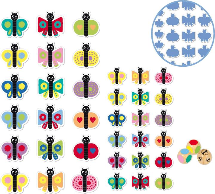 Actual product image Goula Catch it Butterfly (French, German, Italian)