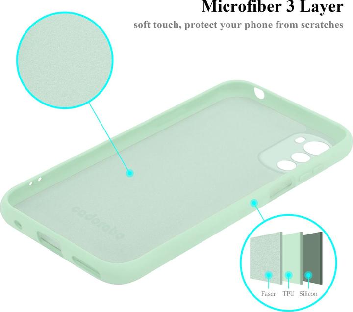 Produktbild Cadorabo TPU Liquid Silicone Case Hülle für Motorola MOTO E32 4G / E32S (Motorola Moto E32s)