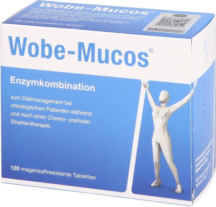 Produktbild Mucos Wobe-Mucos Tabletten, 120 St. Tabletten (120 Stück, Tabletten)
