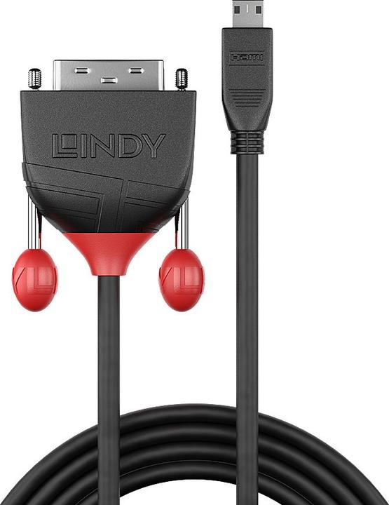 Immagine prodotto Lindy micro HDMI (Typ D) — DVI (2 m, HDMI, DVI)
