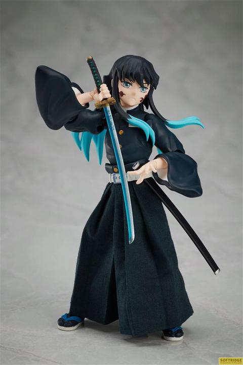 Actual product image Aniplex Demon Slayer: Kimetsu no Yaiba BUZZmod Action Figure Muichiro Tokito 14 cm