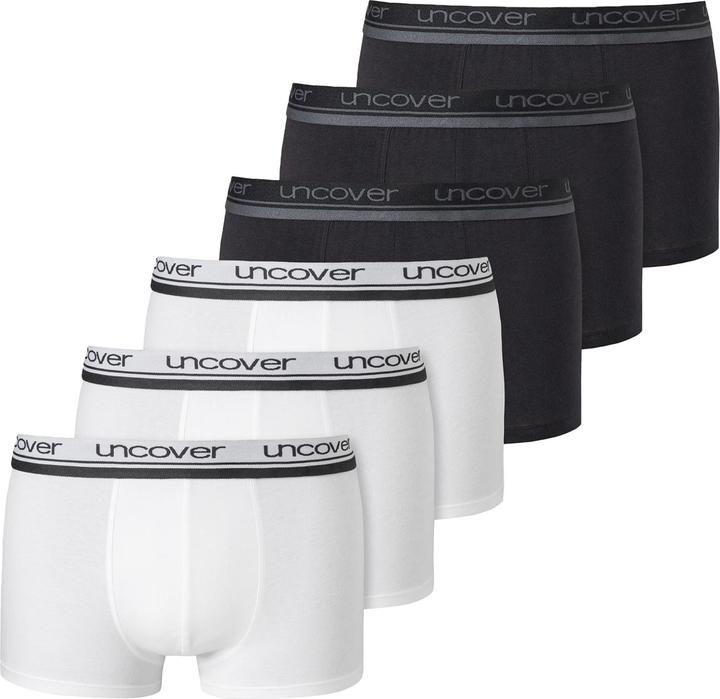 Schiesser Boxershorts Uncover (XXL, 6er Pack)