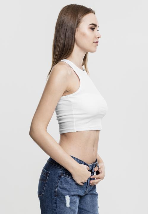 Image du produit Urban Classics Ladies Cropped Rib Top (L)