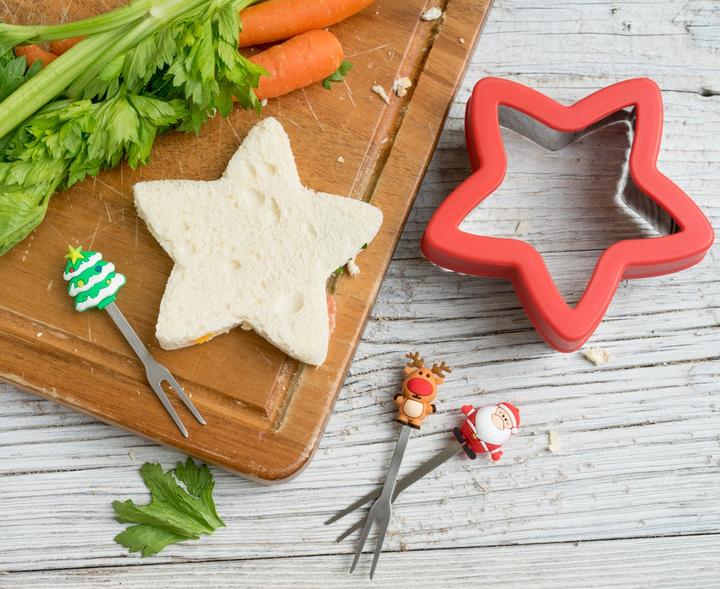 Produktbild Lekkabox Edelstahl Piekser 3er Set Weihnachten