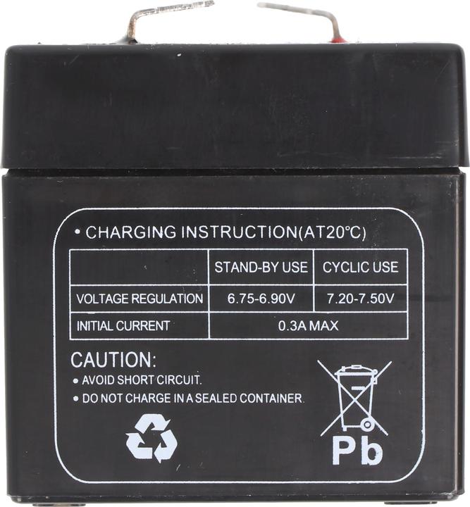 Produktbild Multipower MP1-6 Akku PB Blei, 6 Volt 1000mAh, Anschluss 4,8m (6V)