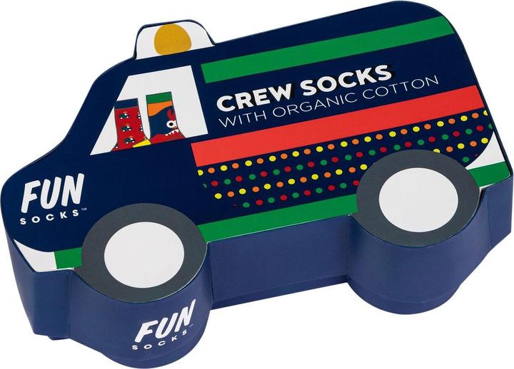 Immagine prodotto Fun Socks SCATOLE Confezione da 3 (confezione da 3, 27 - 28, 23 - 27)