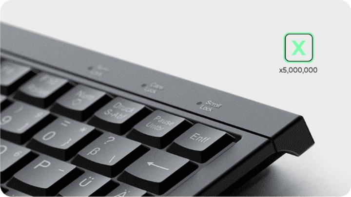 Actual product image KeySonic KSK-3211ELU (EN) (DE, Cable)