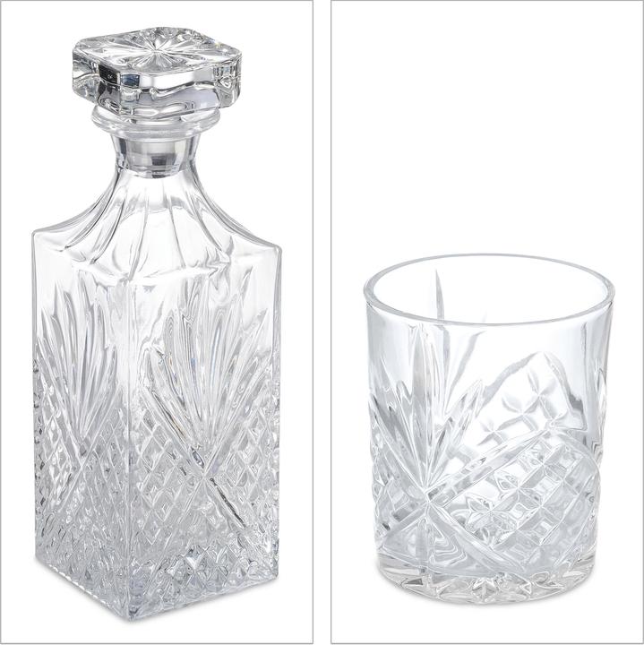 Actual product image Relaxdays 5-piece whisky set (3.10 dl, 1 x, Whisky glass)