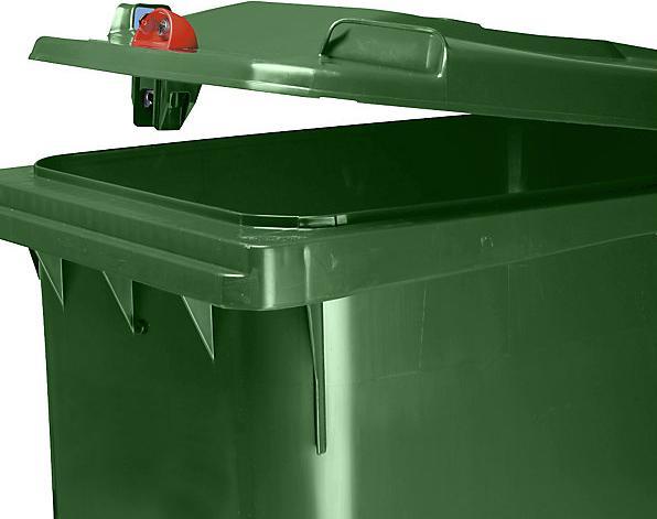 Image du produit Schäfer Shop Grand bac en plastique avec serrure à gravité (120 l)