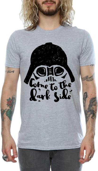 Produktbild Star Wars Darth Vader Come To The Dark Side Sketch TShirt (L)