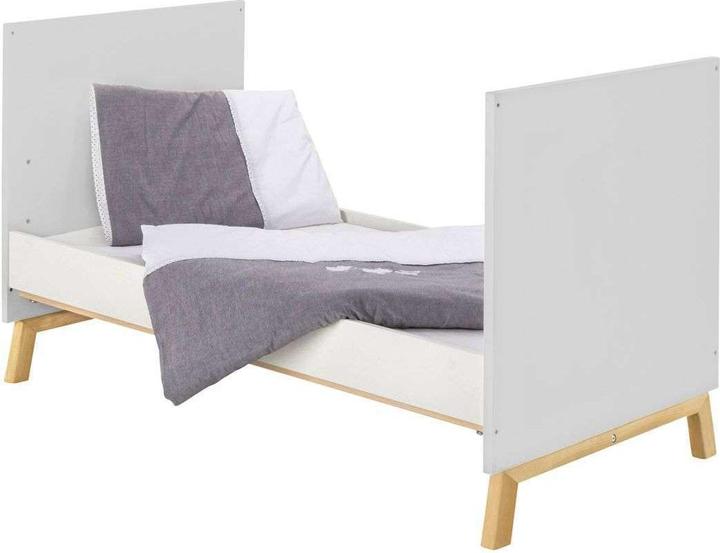 Produktbild Schardt VENICE GREY Komplettzimmer aus Kombi-Kinderbett, Umbauseiten, Wickelkommode, Schrank (Kinderkleiderschrank)