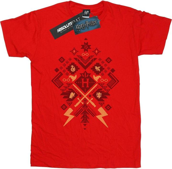 Christmas Fair Isle TShirt (S)