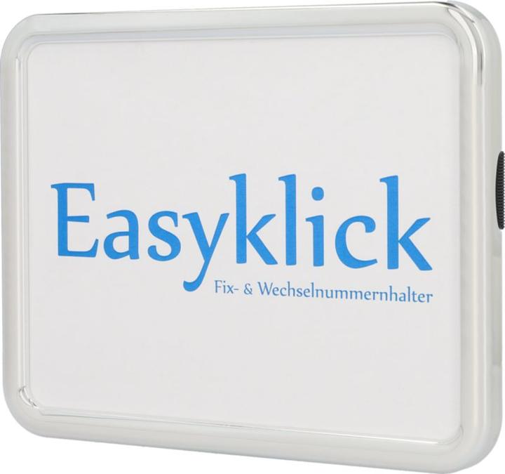 Produktbild Easyklick Kennzeichenhalter für Motorrad (Heck, Universal)