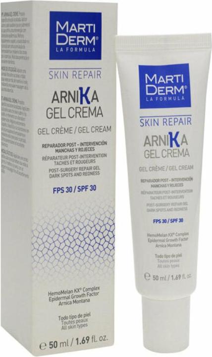 Produktbild Martiderm Hautreparatur Arnika-Gel Creme SPF30+ (50 ml) (50 ml, 24h Creme, SPF 30)