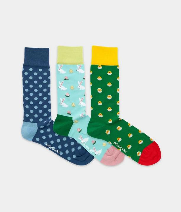 DillySocks Egg Hunt (Einzelpack, 36 - 40)