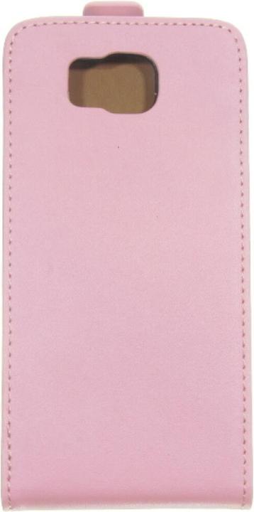 Image du produit OEM Slim Leather Flip Case for G850 Galaxy Alpha rose (Samsung Galaxy Alpha)
