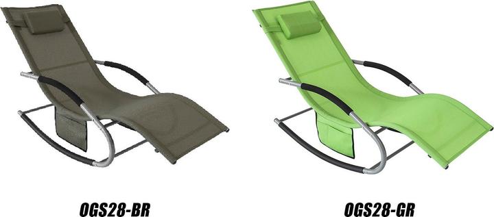 Actual product image SoBuy Garden lounger (150 cm)