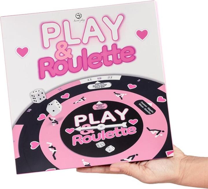 Produktbild Secret play SECRETPLAY PLAY & ROULETTE - W?RFEL- & ROULETTESPIEL (ES/PT/EN/FR) (Würfelspiel, Portugiesisch, Englisch, Französisch, Niederländisch, Spanisch, Deutsch)