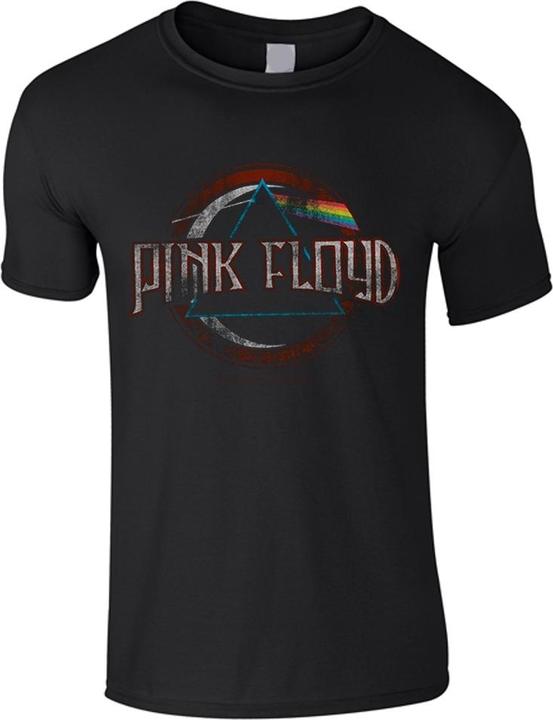 Actual product image Pink Floyd Dark Side Of The Moon New Logo TS (L)