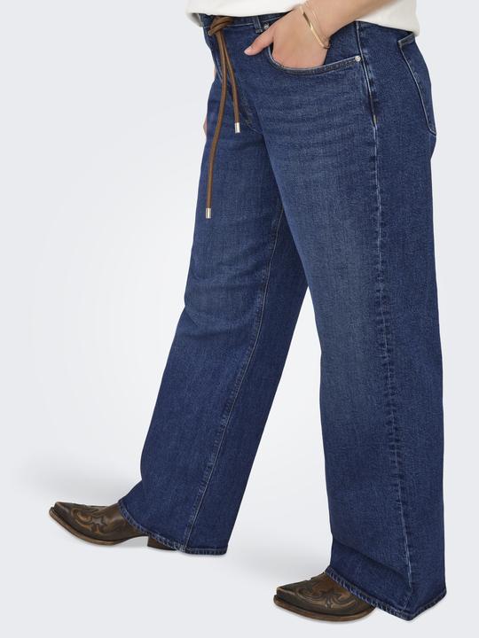 Actual product image Only CARJUICY Hohe Taille Weiter Beinschnitt Jeans Jeans mit weitem Bein (W42/L30)
