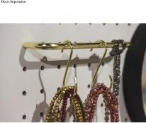 Produktbild Rayher Metall-S-Haken, gold, 4 Stück