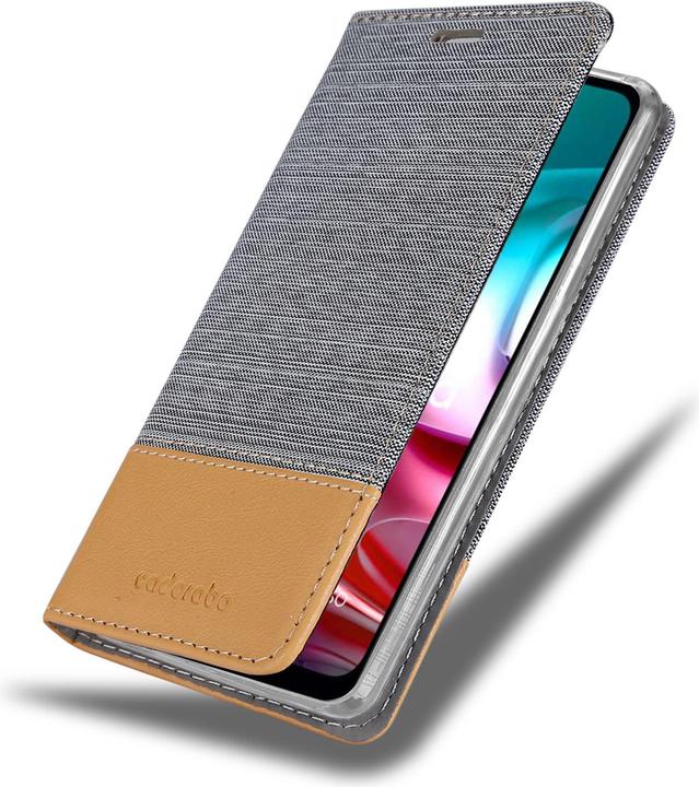 Produktbild Cadorabo Jeans Book Hülle (Motorola Moto G10, Motorola Moto G30)