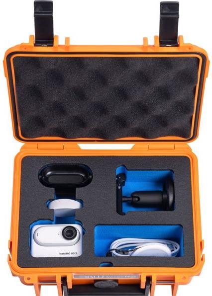 Produktbild B&W International B&W action.case PP.23 orange für Insta360 GO3 GO3S