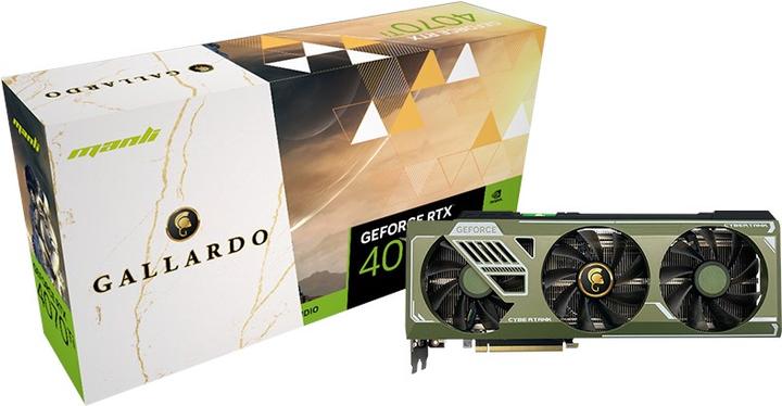 Produktbild Manli GeForce RTX 4070 Ti Gallardo (12 GB)