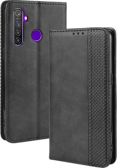 Produktbild MU Classic Retro Leder Bookcover Series (Realme 5 Pro)
