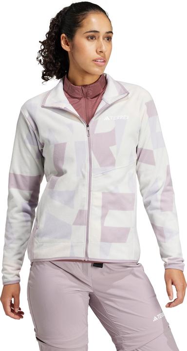 Produktbild adidas Women's Multi AOP Full Zip Fleece Jacket (L)