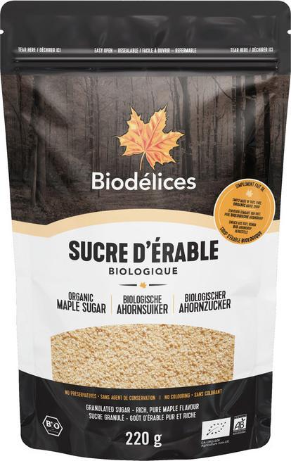 Produktbild Biodélices Ahornzucker (220 g)