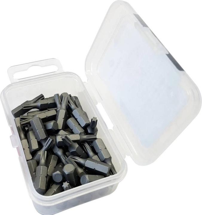 Toolcraft 50 pcs. T 25 Torx bit S2 acier (T 25)